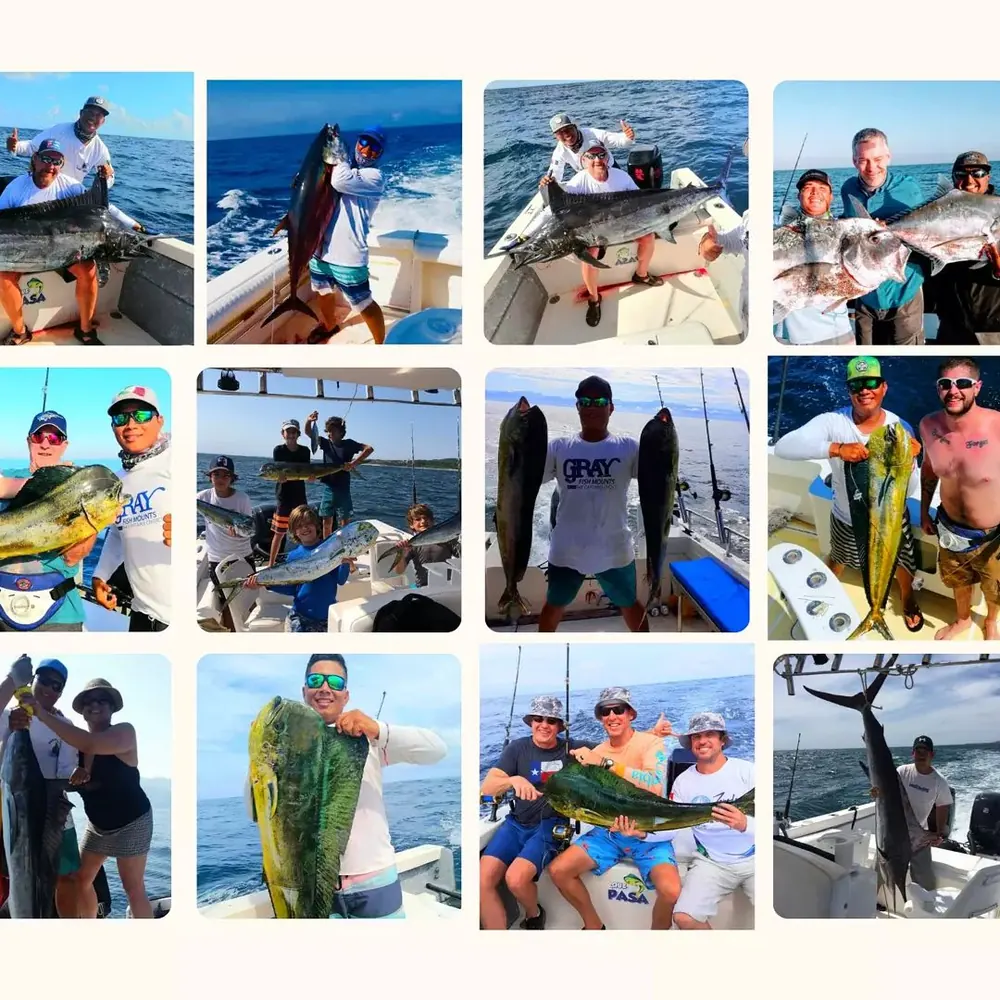 Collage de clientes con capturas